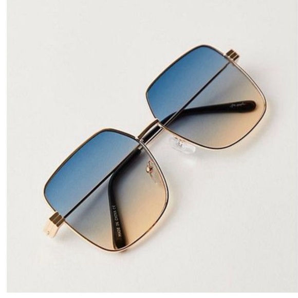 Gorgeous, Free People Oversized Long Island sunglasses ❤️ NWOT - Picture 3 of 7